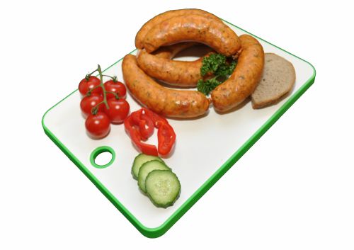 Klobása s medvědím česnekem - obrázek